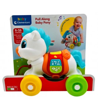 Baby Clementoni - Çek Çek Pony