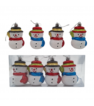 PVC KUTUDA 4LÜ  7CM. NOEL BABA