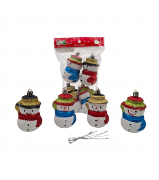 POŞETTE  4LÜ  7CM. NOEL BABA