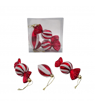 PVC KUTUDA 3LÜ 12 CM.  SÜS