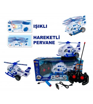 UZAKTAN KUMANDALI ŞARJLI TÜRKÇE SESLİ HELİKOPTER