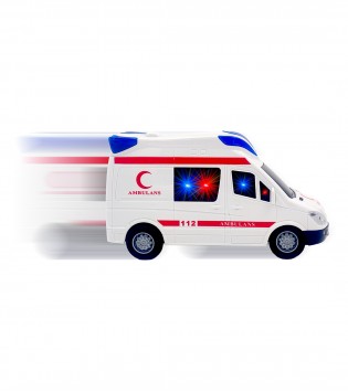 UZAKTAN KUMANDALI ŞARJLI FULL FONK. AMBULANS