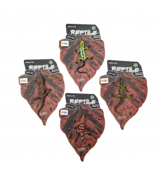 KARTELADA 4 ASST.YUMUŞAK SÜRÜNGEN HAYVANLAR