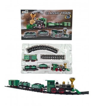 KUTUDA PİLLİ DUMAN ATAN IŞIKLI SESLİ TREN