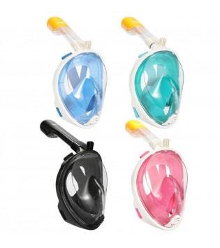Dunny Dive M2068G Fullface Silikon Maske Şnorkel L/XL Set