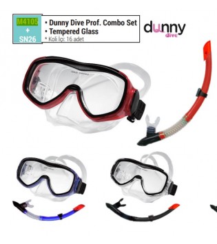 Dunny Dive (M4105+SN26) Tempered Maske Set
