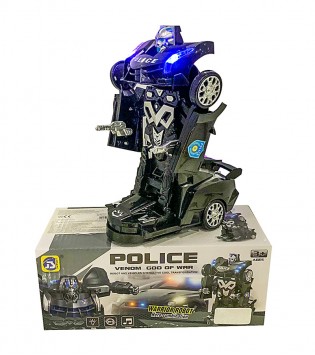 PİLLİ DÖNÜŞEN POLİS ROBOT