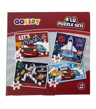 4 LÜ PUZZLE SETİ KIZ ERKEK