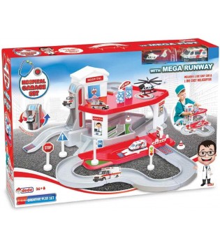 2 KATLI HASTANE GARAJ SETİ VE MEGA PİSTİ