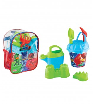 PJ MASKS RESİMLİ SIRT ÇANTALI PLAJ SET