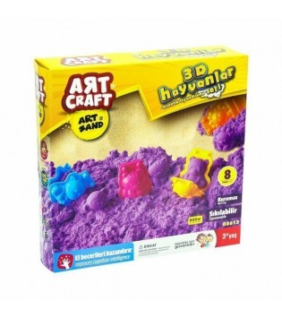 500 GR ARTSAND 3D HAYVANLAR KUM SETİ