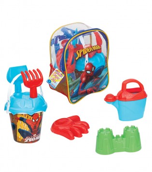 SPIDERMAN RESİMLİ SIRT ÇANTASI PLAJ SET