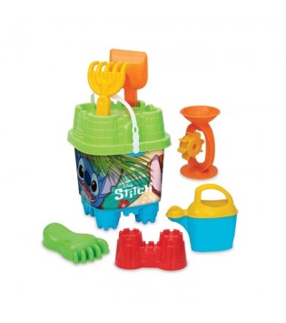 STITCH  BÜYÜK KALE KOVA SET