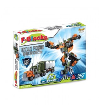 F-BLOCKS HEROES SERİ 607 PCS