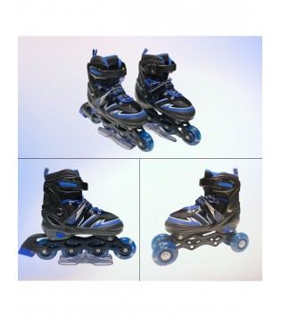 F SPORTS BLACK AYARLANABİLİR IŞIKLI PATEN L