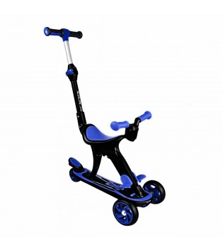 COOL WHEELS 3 IN 1 YÖNLENDİRMELİ SCOOTER MAVİ