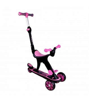 COOL WHEELS 3 IN 1 YÖNLENDİRMELİ SCOOTER PEMBE