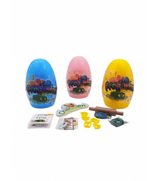 SÜRPRİZ YUMURTA OYUN HAMURU VE PUZZLE