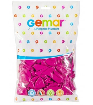 İÇ MEKAN BALON KOYU PEMBE KOLİ İÇİ 100 PK