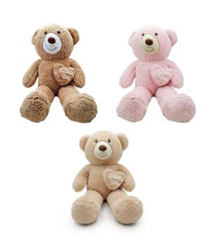 90 CM KALPLİ PELUŞ AYI