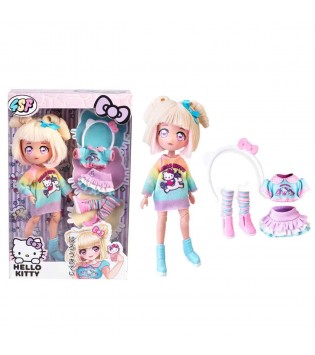 Hello Kitty Manga Bebek Fashion Unicorns Figür Seti HKTF2000
