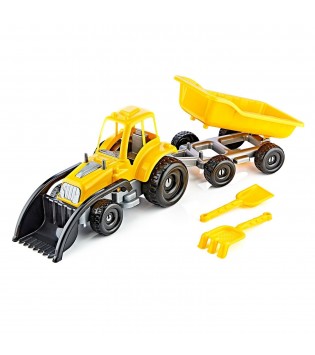 Lux Tractor- with front loader and trailer-
Lüks römorklu Kepçeli Traktör