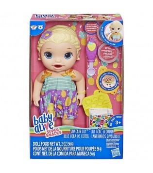 BABY ALIVE LILY İLE MAMA EĞLENCESİ - SARIŞIN