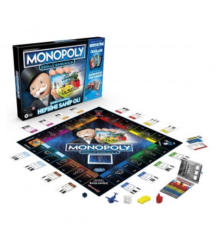 Hasbro Monopoly Ödüllü Bankacılık E8978