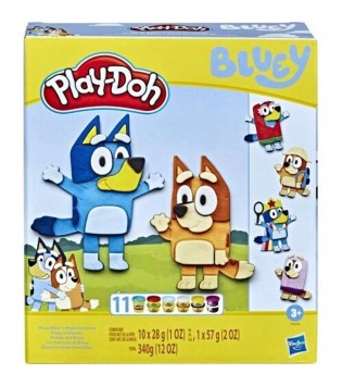 Hasbro PD Bluey Mash Kostümler Oyun Hamuru Seti Hasbro PD Bluey Mash Kostümler Oyun Hamuru Seti
