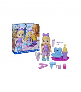 BABY ALIVE KÖPÜKLÜ SAÇ TASARIMI EĞLENCESİ