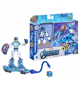 AVENGERS BEND AND FLEX MISSIONS CAPTAIN AMERICA BUZ GÖREVİ