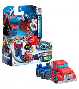 TRANSFORMERS EARTHSPARK TEK ADIMDA DÖNÜŞEN FİGÜR