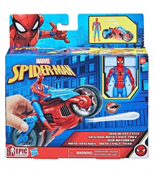 SPIDER-MAN 4'' FİGÜR VE ARAÇ