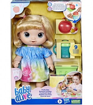 BABY ALIVE BEBEĞİMLE EĞLENCELİ YUDUMLAR - SARIŞIN