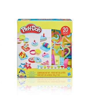 PLAY-DOH HAYAL GÜCÜ ŞEKİLLERİ SETİ