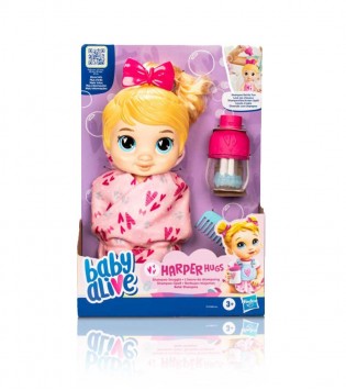 BABY ALIVE BEBEĞİMLE ŞAMPUAN EĞLENCESİ - SARIŞIN