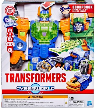 TRANSFORMERS CYBERWORLD SCORPONOK STRİK