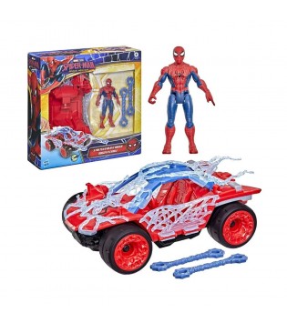 Spider-Man Actionverse Stretch Figür ve Web Blast Araç G2445 Spider-Man Actionverse Stretch Figür ve Web Blast Araç G2445