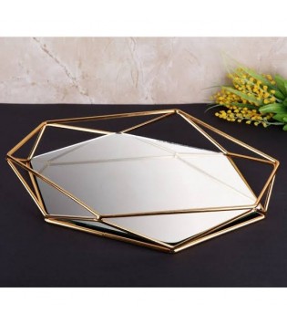 KÇK PRİZMA GOLD/GÜMÜŞ TEPSİ ZEYVE 24