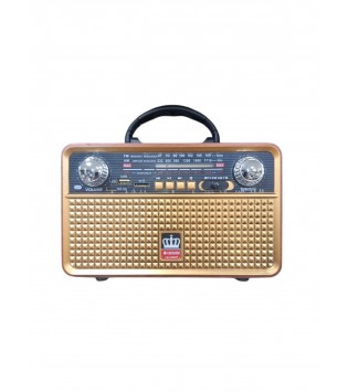 NOSTARJİK GÖRÜNÜMLÜ USB ŞARJLI  FM RADYO