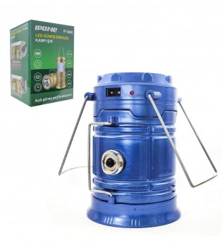 IPONE LED GÜNEŞ ENERJİLİ KAMP LAMBASI