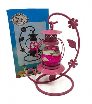 SAPLI METAL JEL MUMLU KANDİL