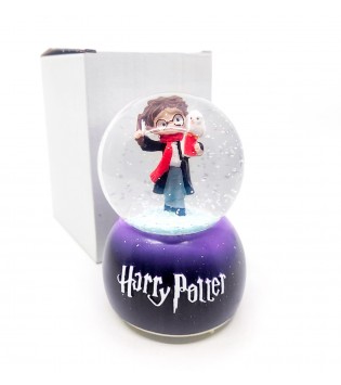 IŞIKLI MÜZİKLİ ORTA BOY HERRY POTTER KAR KÜRESİ