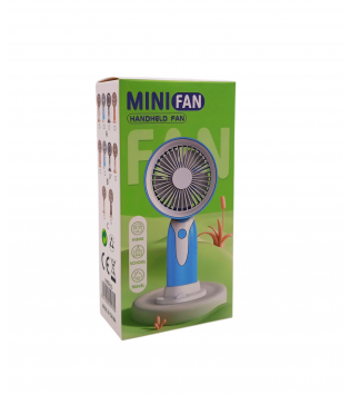 ÜÇ KADEMELİ İÇİ STİKERLI EL FANI
