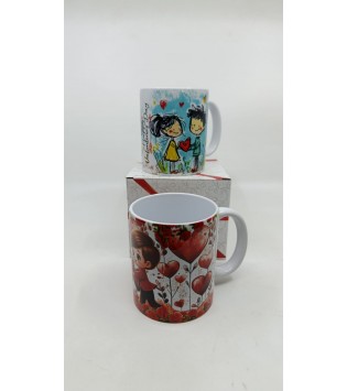 SEVGİLİ MODELİ PORSELEN KUPA