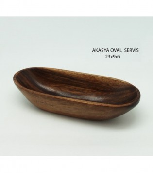 AKASYA OVAL TEPSİ 30X30X2,5