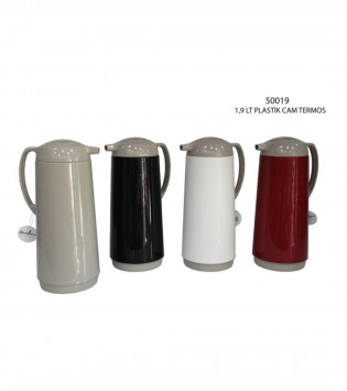 6006 1,9 LT PLASTİK İÇİ CAMLI TERMOS