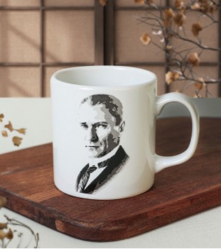 KERAMİKA ATATÜRKLÜ KUPA MUG