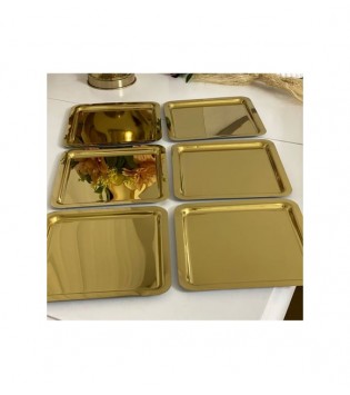 KARE GOLD SUNUM TEPSİSİ KARE GOLD SUNUM TEPSİSİ