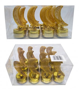 GOLD RENK TELLİ LED LAMBA SÜS